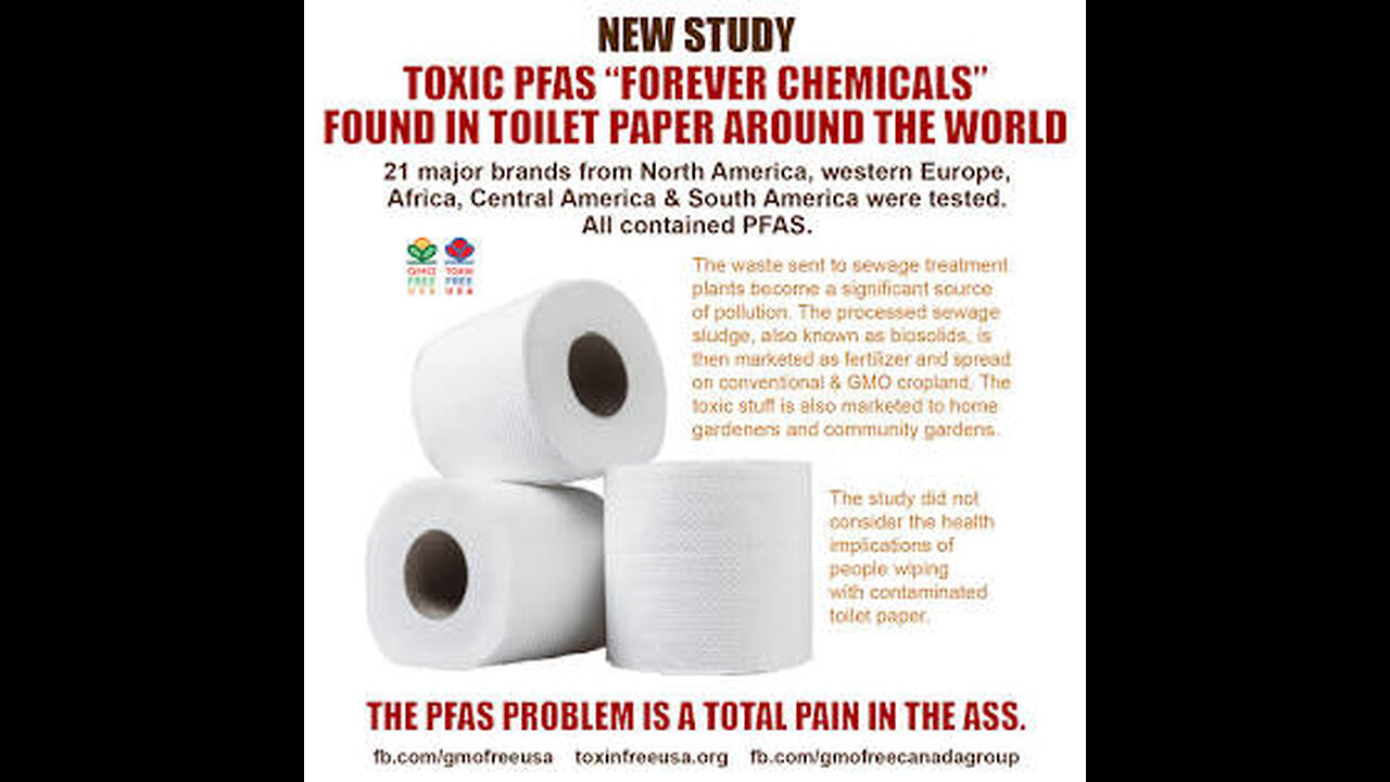 TOILET PAPER CONTAMINATED WITH TOXINS…..“but for the elect's sake those days shall be shortened.” 🕎Ezekiel 4;10-16 “the children of Israel eat their defiled bread among the Gentiles”