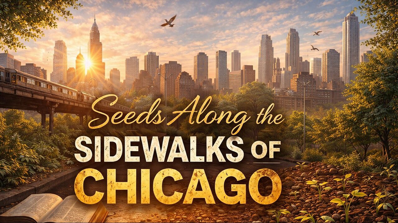 Seeds Along The Sidewalks of Chicago.