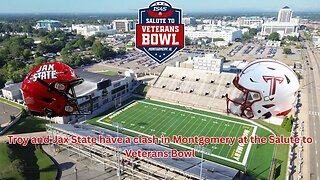 The Salute to Veterans Bowl sees Troy and Jacksonville State facing off
