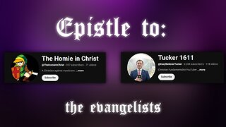 Epistle to Homie & Tucker