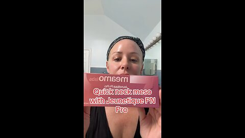 Quick neck meso with Jeunetique PN pro