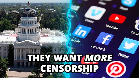 CA Bill Would Let State Fine Social Media For Allowing State-Determined 'Hate Speech'