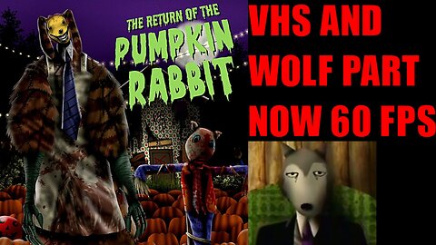 (60 FPS) Return of the Pumpkin Rabbit VHS scenes