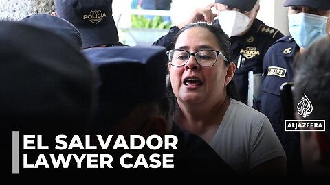 El Salvador lawyer jailed_ President accused of cracking down on critics