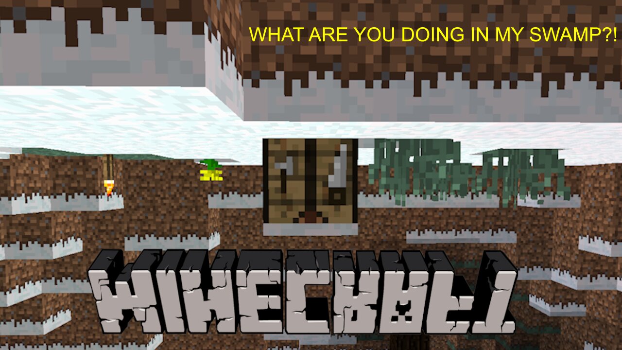WHAT ARE YOU DOING IN MY SWAMP?! | Minecraft 1.2.5 Hardcore #11
