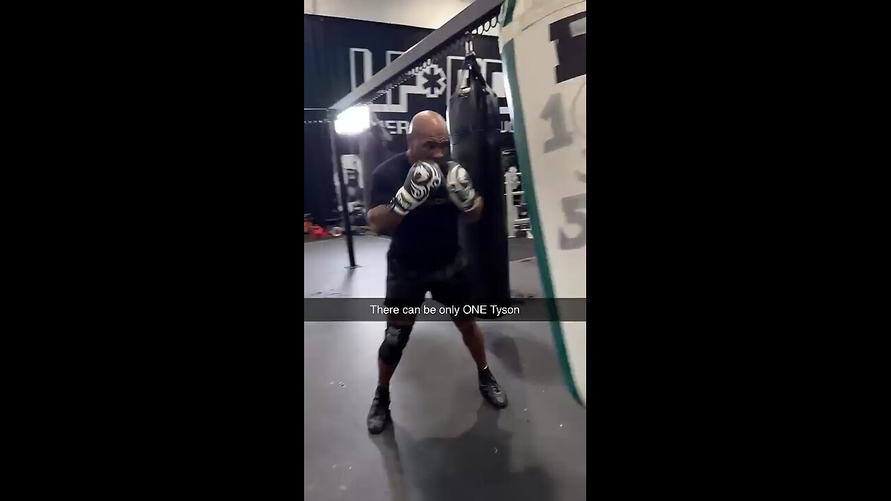 Mike Tyson strong at 60