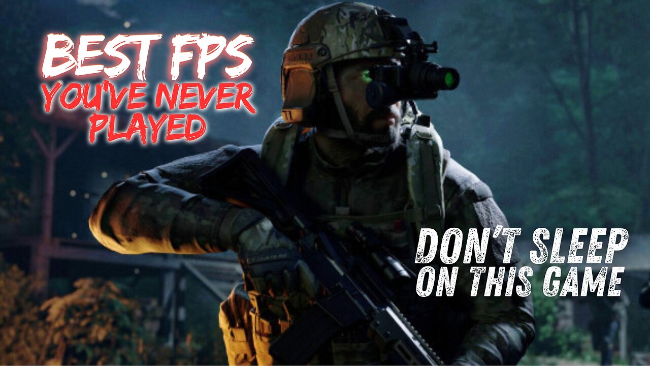 YOU NEED TO PLAY THIS GAME! The best FPS game you're ignoring!