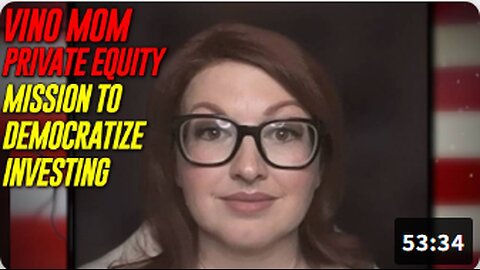 The Vino Mom Tiffany Cianci Exposes The Private Equity's "Mission To Democratize Investing"