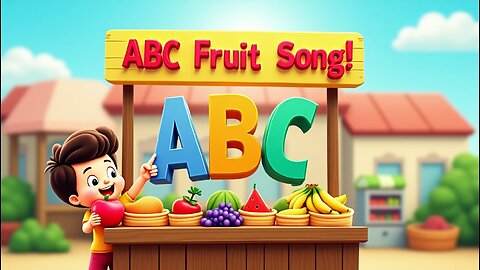 ABC Phonics Fruit Song 🍎🥕 | Learn Letters & Sounds at the Market!
