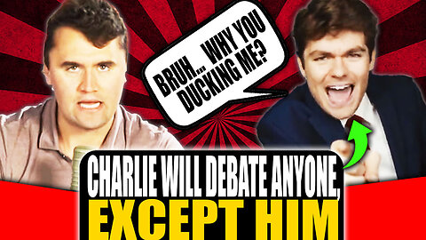 Charlie Kirk HUMILIATED After Dodging Nick Fuentes Debate Question