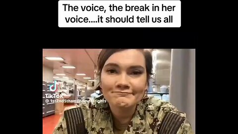 THE VOICE, THE BREAK IN HER VOICE..... IT SHOULD TELL US ALL STAY AWAKE ⏰