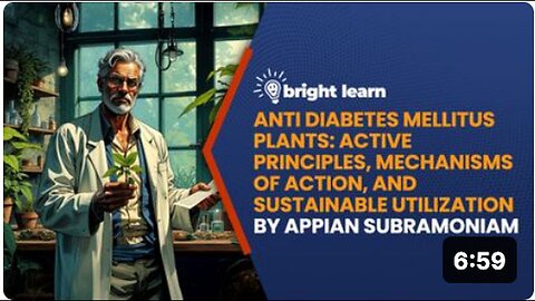 "Unlock Anti-Diabetes Power of Plants: Understanding Active Principles with BrightLearn"