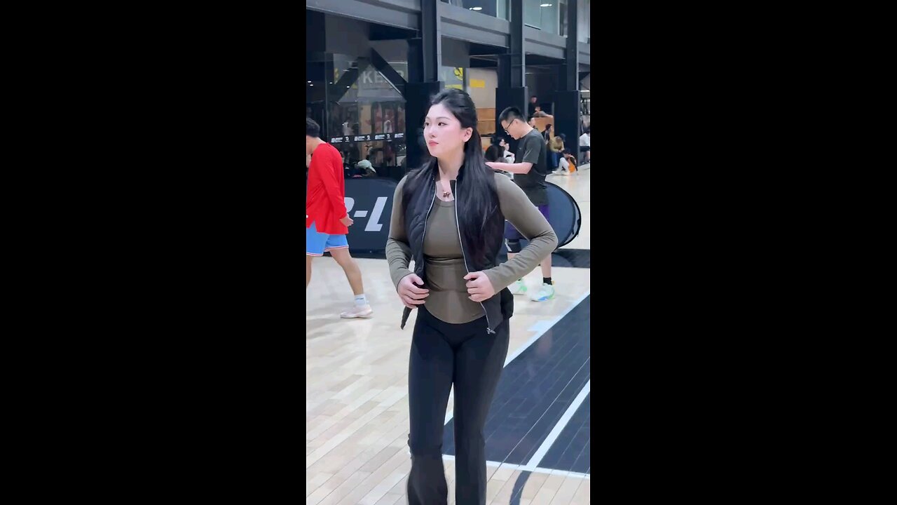 Beyond Beauty: Witness Her Basketball Skills