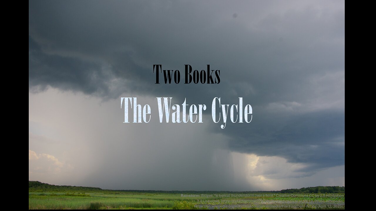2025 4 Apr 12 Two Books 1 The Water Cycle