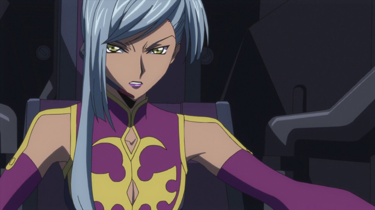 Code Geass - Lelouch uses his Geass on Villetta