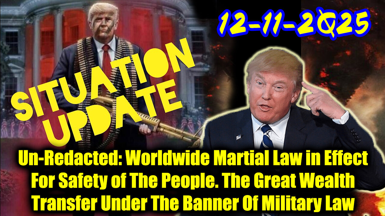 Situation Update 12.11.25 - Trump's Executive Orders, GITMO Update; Trump's Global Military Alliance
