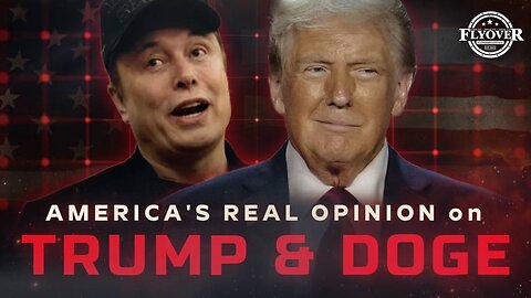 Polling Data DESTROYS The Narrative—America’s REAL Opinion on Trump & DOGE!