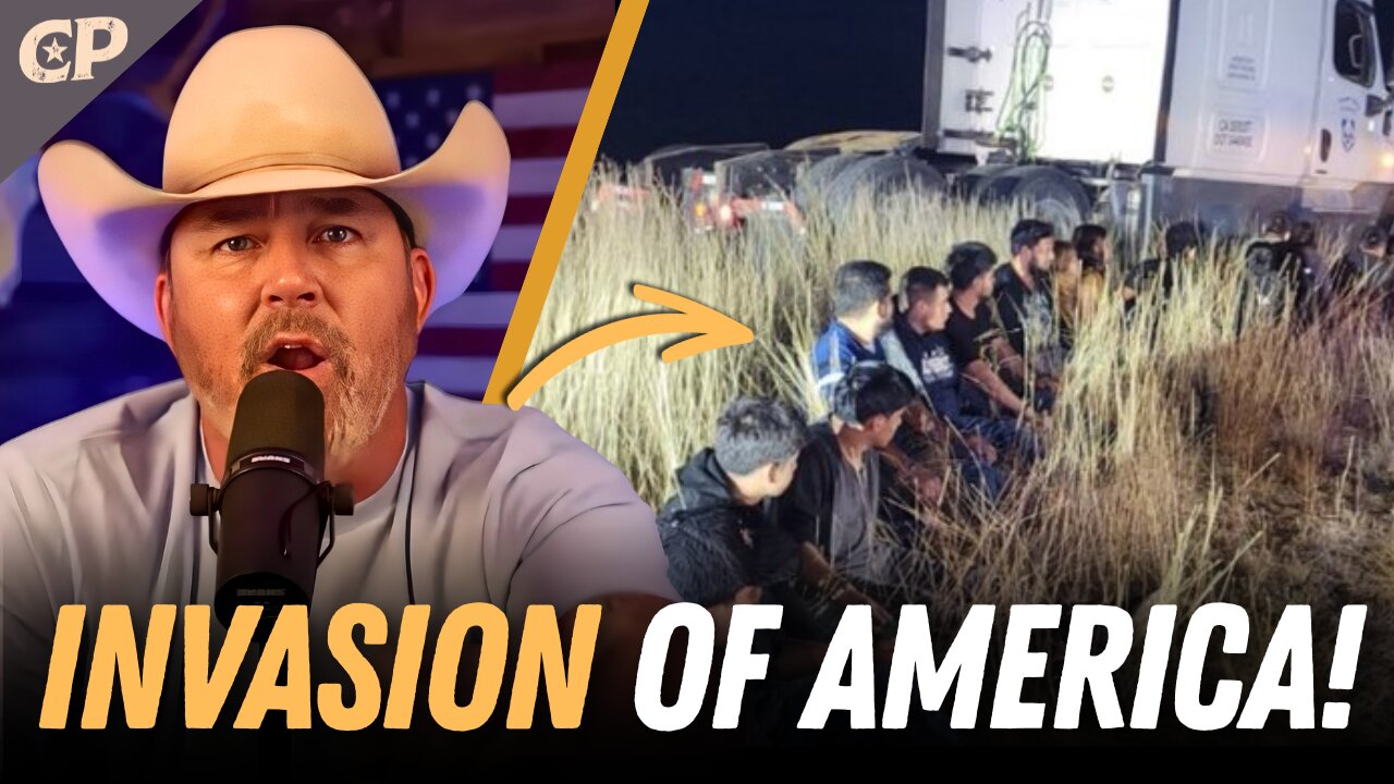 23 Illegals Found STUFFED In The Back Of A Semi In Texas, Driver DID NOT Have A CDL!