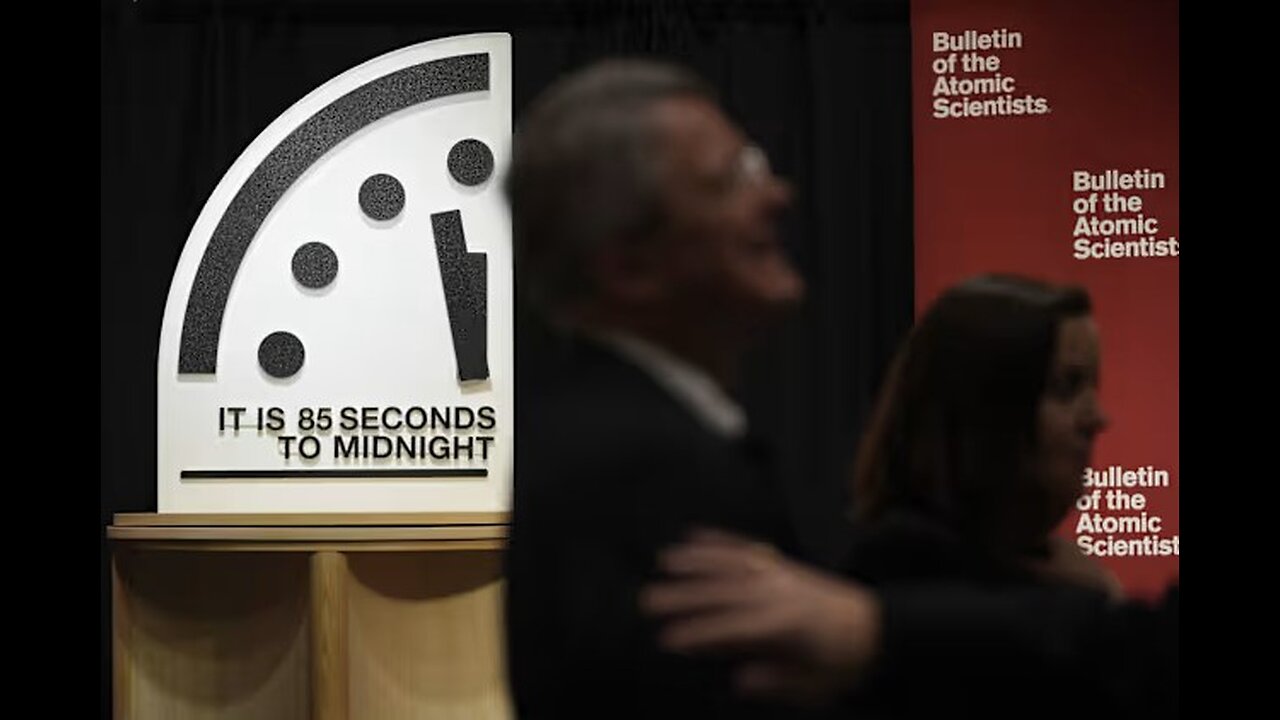'Doomsday Clock' Moves Closer to Midnight Over Nuke Threats, Climate, AI