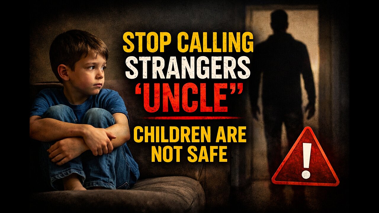 STOP CALLING STRANGERS ‘UNCLE’ — CHILDREN ARE NOT SAFE