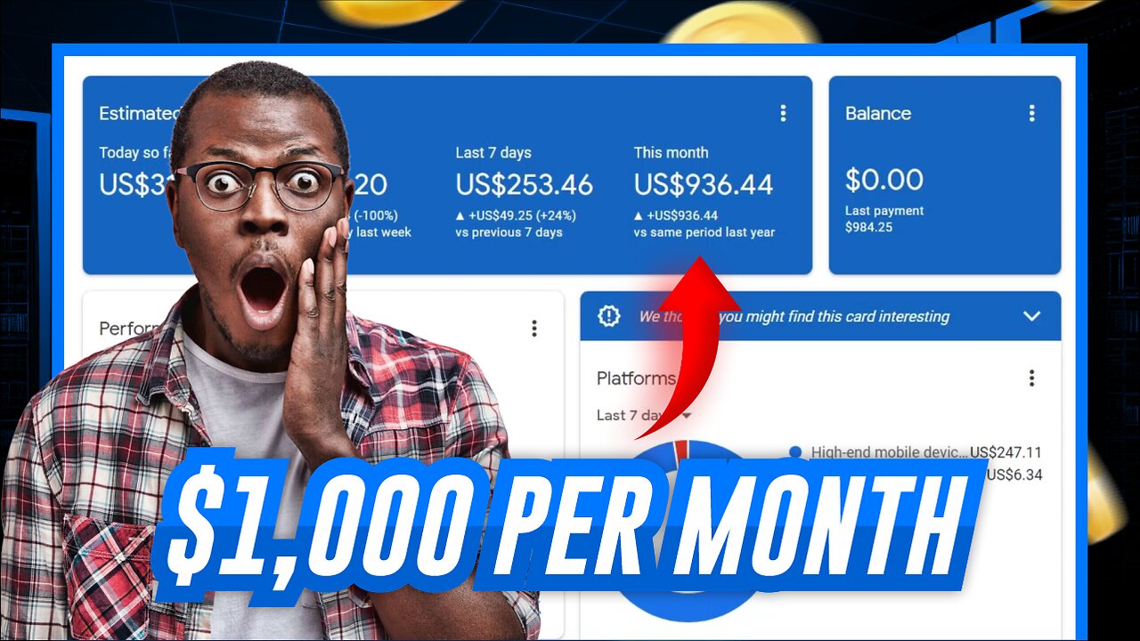 Safest Way To Make $1000 Monthly On Google AdSense