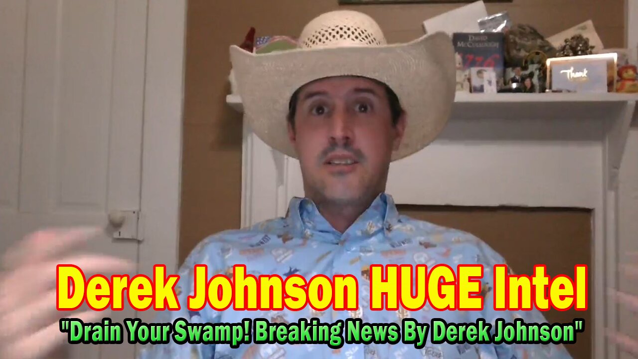 Derek Johnson HUGE Intel 06.30.25: "Drain Your Swamp! Breaking News By Derek Johnson"