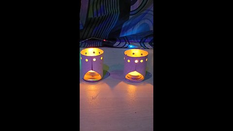 cold drink can Tealigh holder