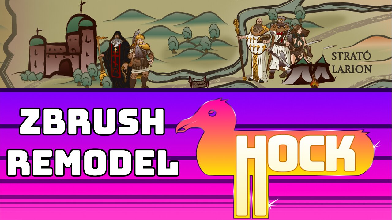 Remodel In ZBrush For Spin Casting