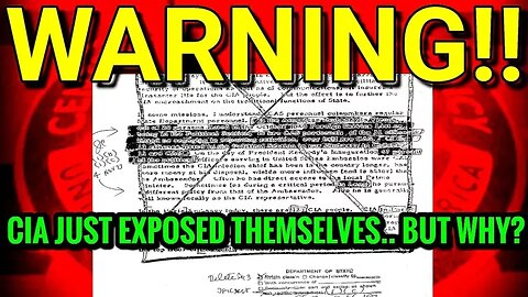 Disturbing CIA Video I Cant Explain! - Minutes Of Horror