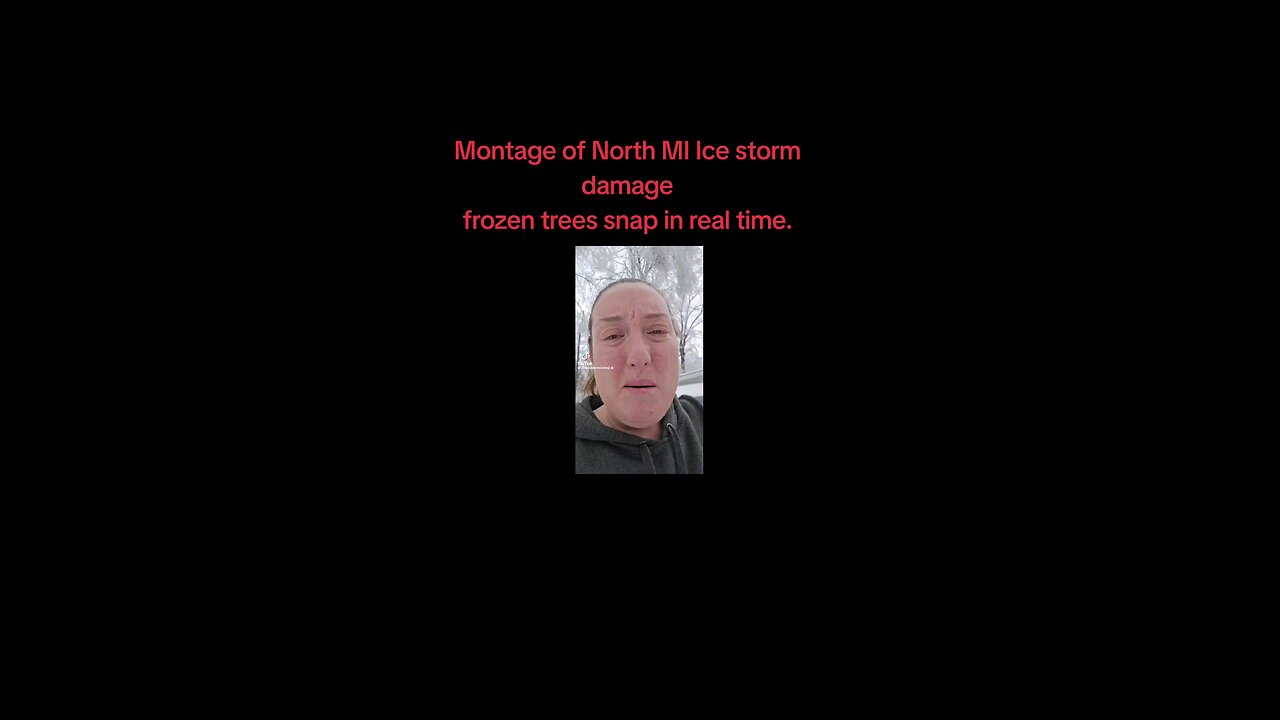 Major North MI ice storm