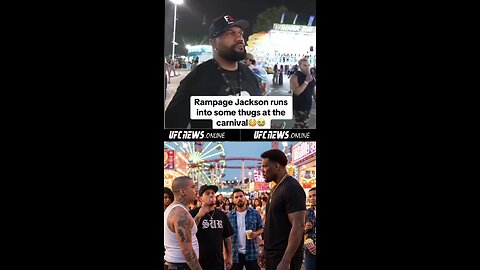 Rampage Jackson recalls wild moment at a carnival