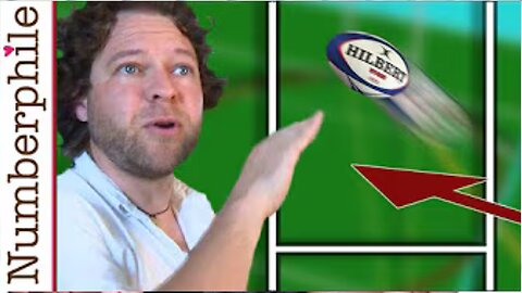 📐 The PERFECT Goal Kicking Angle Explained! 🧠🔥 | Numberphile