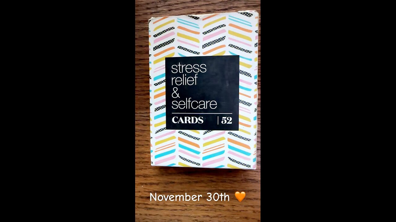 11/30/25 card: doing nothing