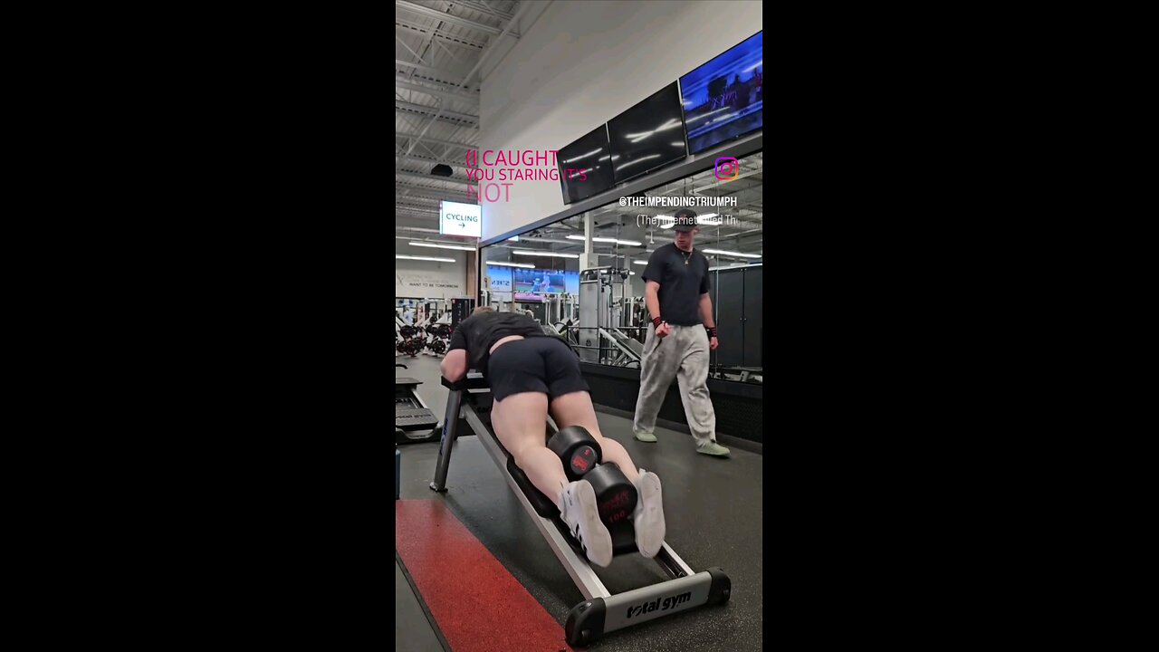 🎶"I CAUGHT YOU STARING, IT'S NOT YOUR FAAAAULT!" 🎶 #funny #fitness #shorts