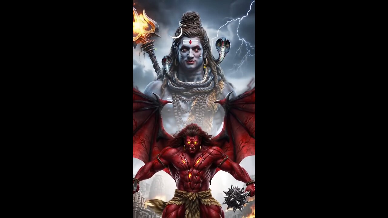 “Mahadev-er Tandav🔥 | Jokhon Shiv-er Teesri Chokh Khollo | Cosmic Vinash Start”