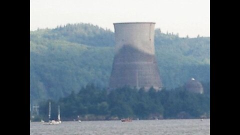 Trojan Nuclear Power Plant Cooling Tower Implosion