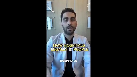 🏥 ⚠️ DO NOT LEAVE ANY OF YOUR LOVED ONES ALONE IN A HOSPITAL....WATCH THEM LIKE A HAWK......