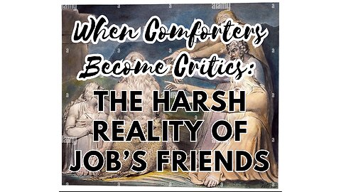 When Comforters Become Critics: The Harsh Reality of Job’s Friends | With Barry McDonald | #shorts