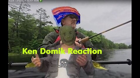 Ken Domik Reaction - Solo Kayak Camping With Bears & Rain - 2025