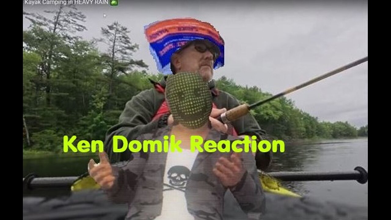 Ken Domik Reaction - Solo Kayak Camping With Bears & Rain - 2025