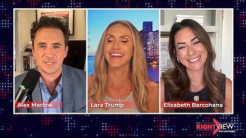 Lara Trump, Alex Marlow, Elizabeth Barcohana