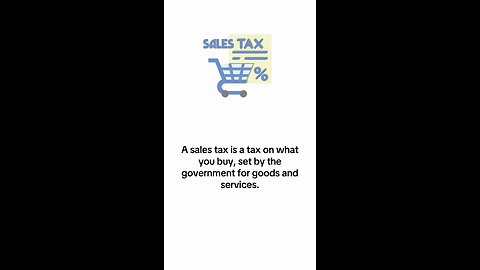 What is Sales Tax?