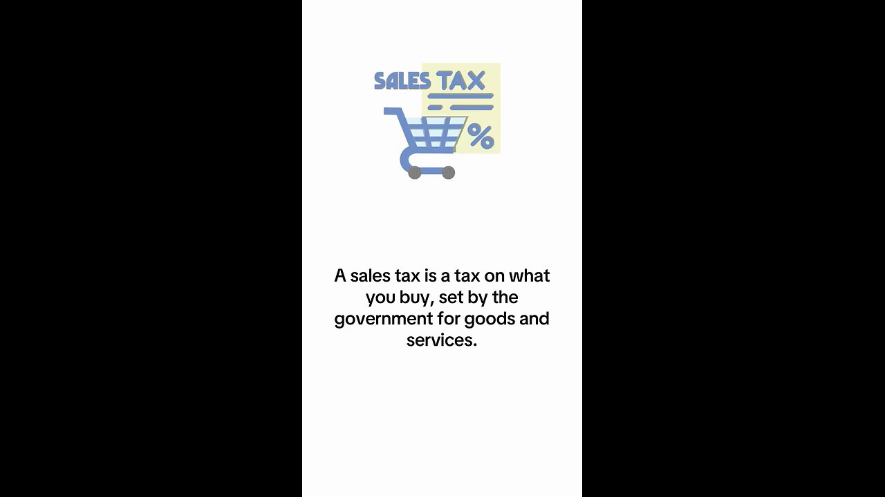 What is Sales Tax?