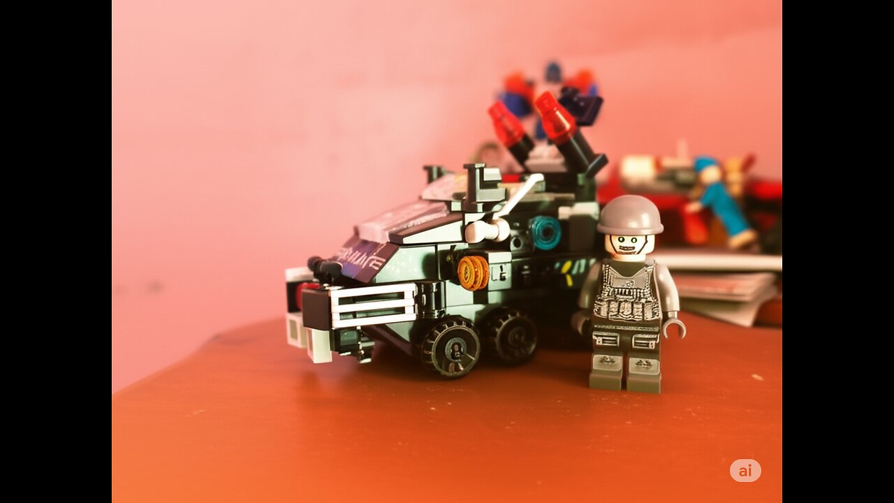 🎥 LEGO S.W.A.T. Minifigure in Action! 🚓💡