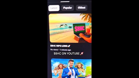 $BHC ON YOUTUBE 🚀
