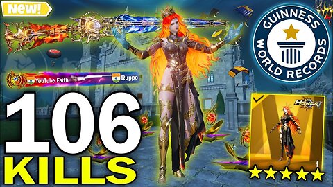 106 KILLS!😱 NEW BEST LOOT GAMEPLAY with BEST SET🔥PUBG MOBILE - BGMI
