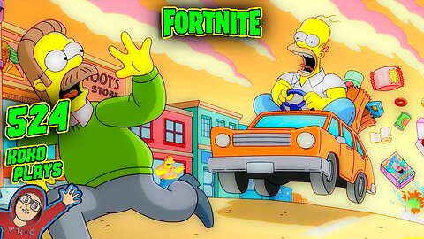 🔴 LIVE! NEW SIMPSONS SEASON #Fortnite 524