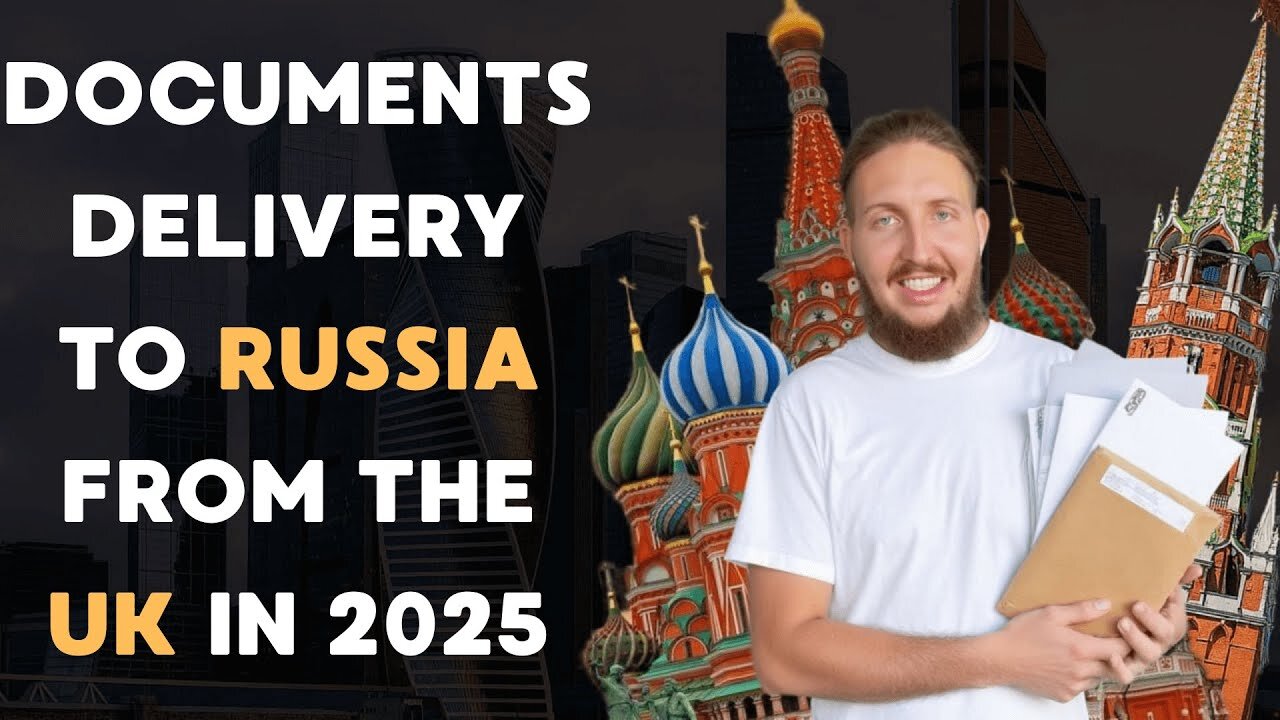 How to send documents from the UK to Russia: how it works, delivery times, and pricing