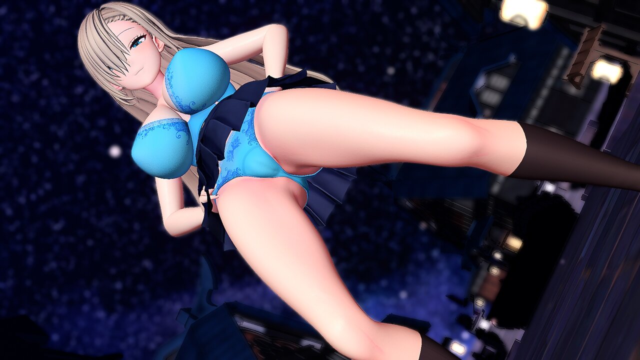 【Hot Dance】一之瀬アスナ/Up ＆ Down【MMD】
