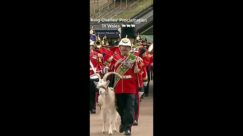 "Proclamation by King Charles in Wales on September 11, 2022"
